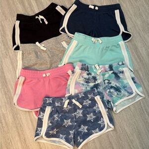 7-pack SO girls shorts